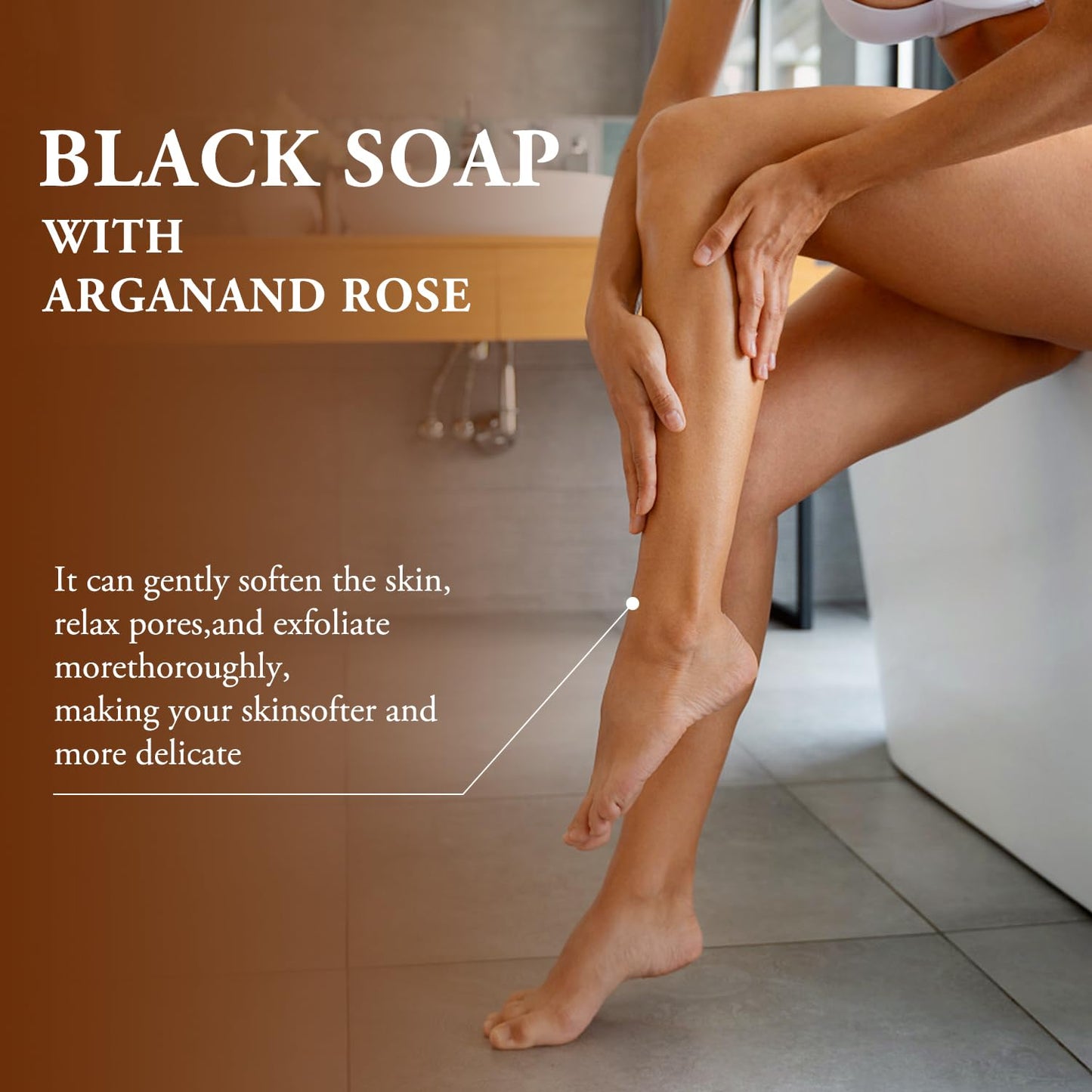 Morocco Black Beldi Soap With Argan And Rose