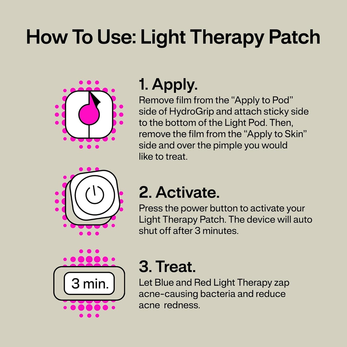 Electronic Acne Patches - 6pcs