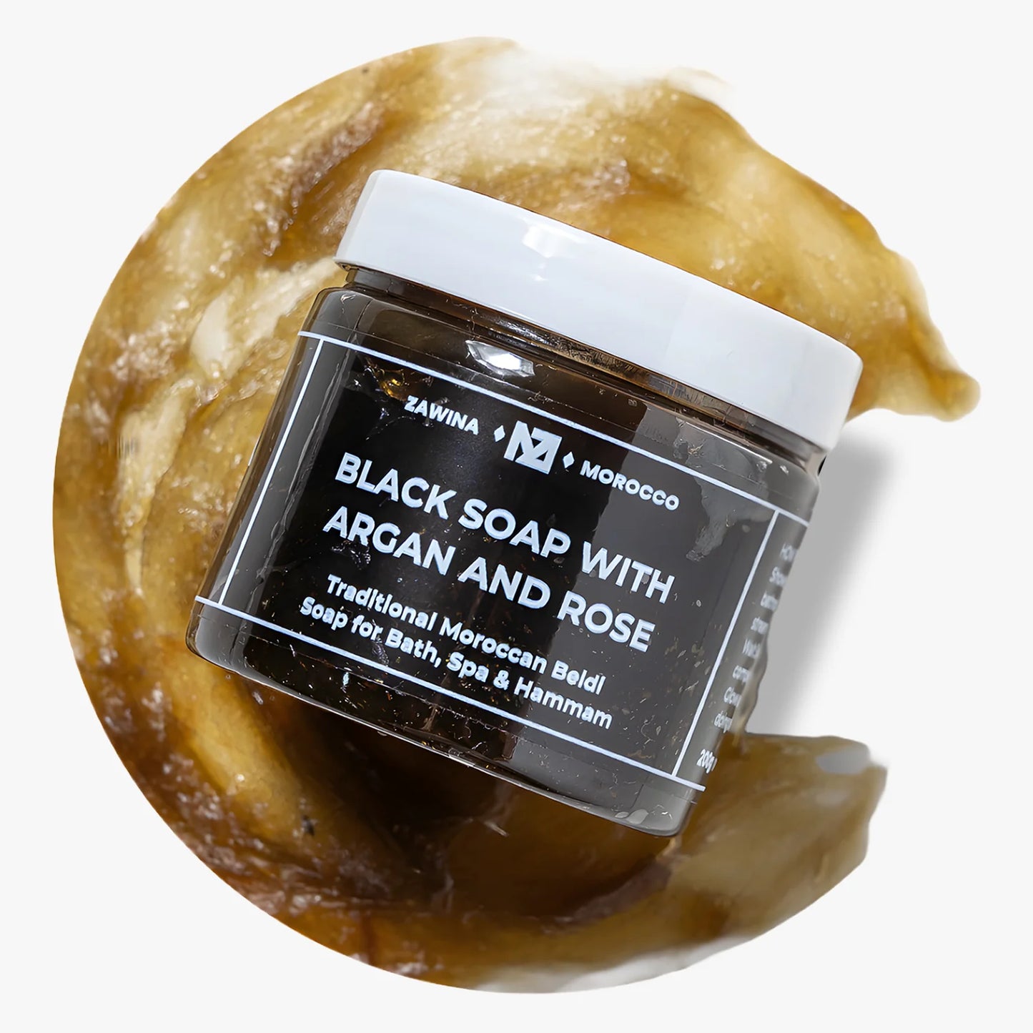 Morocco Black Beldi Soap With Argan And Rose