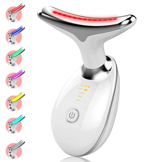 7 Color LED Skin Rejuvenation for Face & Neck Beauty Device